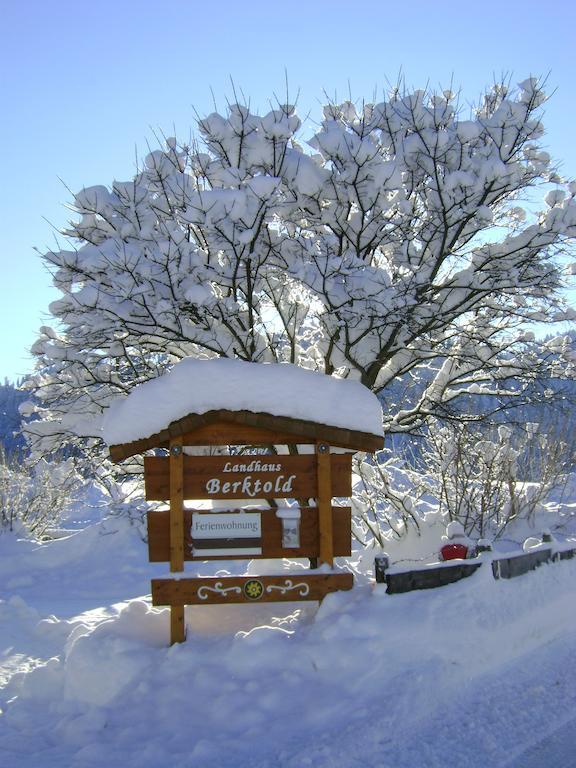 Landhaus Berktold Obermaiselstein Kültér fotó